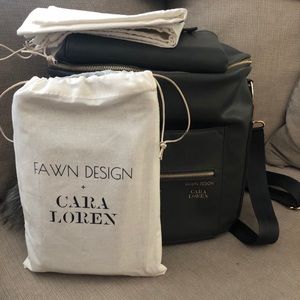 EUC Fawn Design Cara Loren Full Size Diaper Bag